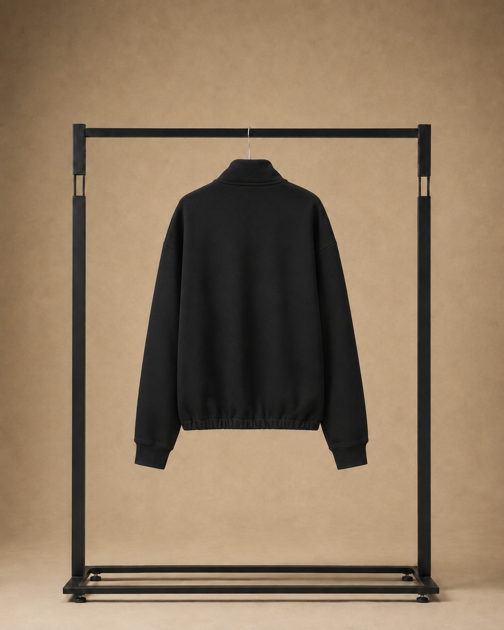 BLACK QUARTER ZIP