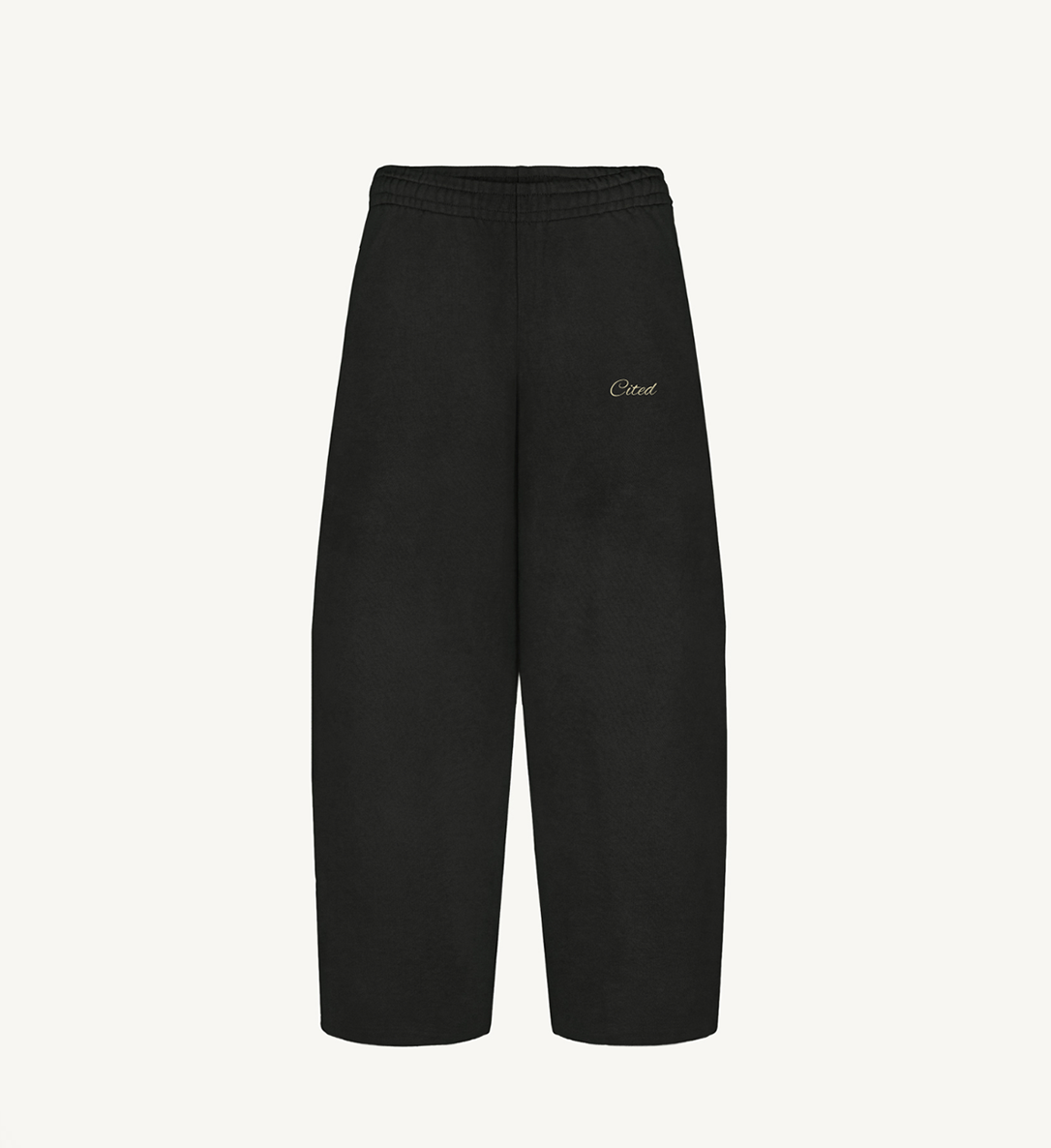 CLASSIC BLACK SWEATPANTS