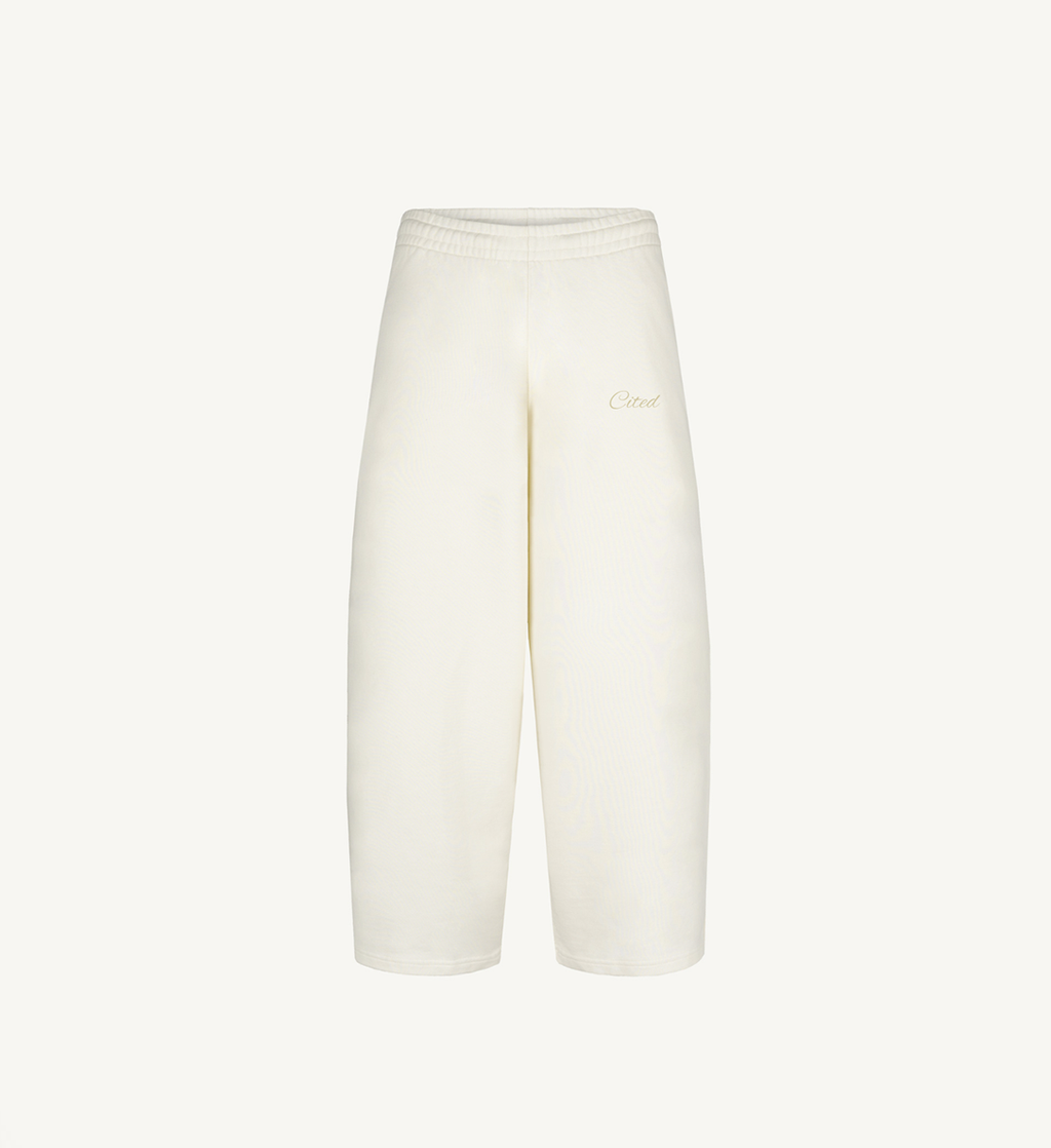 CLASSIC WHITE SWEATPANTS